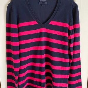 EUC Tommy Hilfiger striped sweater